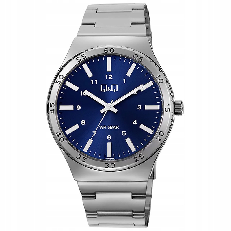 Pánské Hodinky Qq Q70B-005P stříbrné