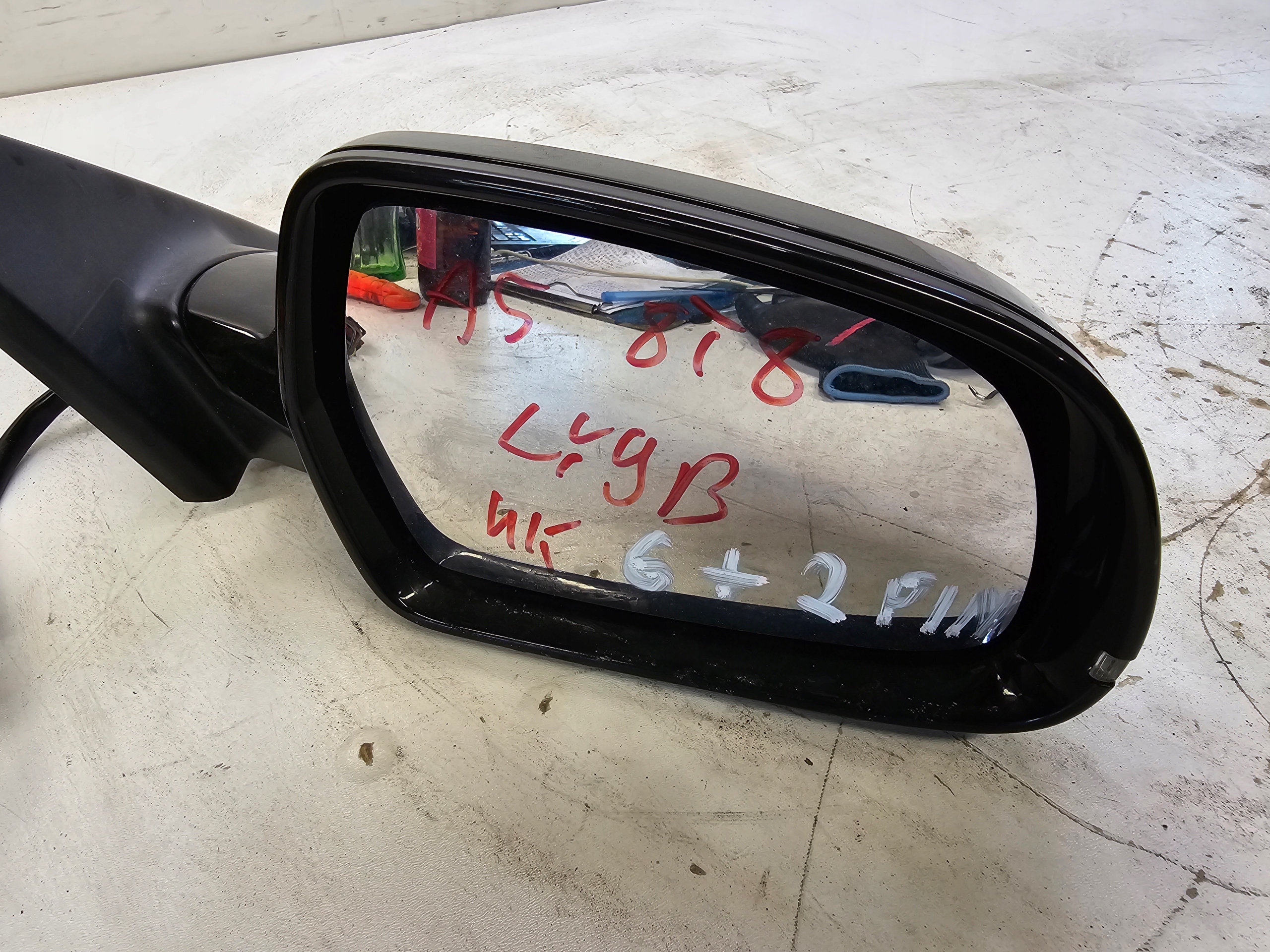 mirror exterior right AUDI A5 8T8 LY9B 6+2 UK