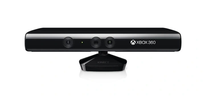 Kinect Microsoft Xbox 360 03E8-336D9 czarny