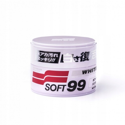 

SOFT99 White Soft Wax do jasnych lakierów 350g