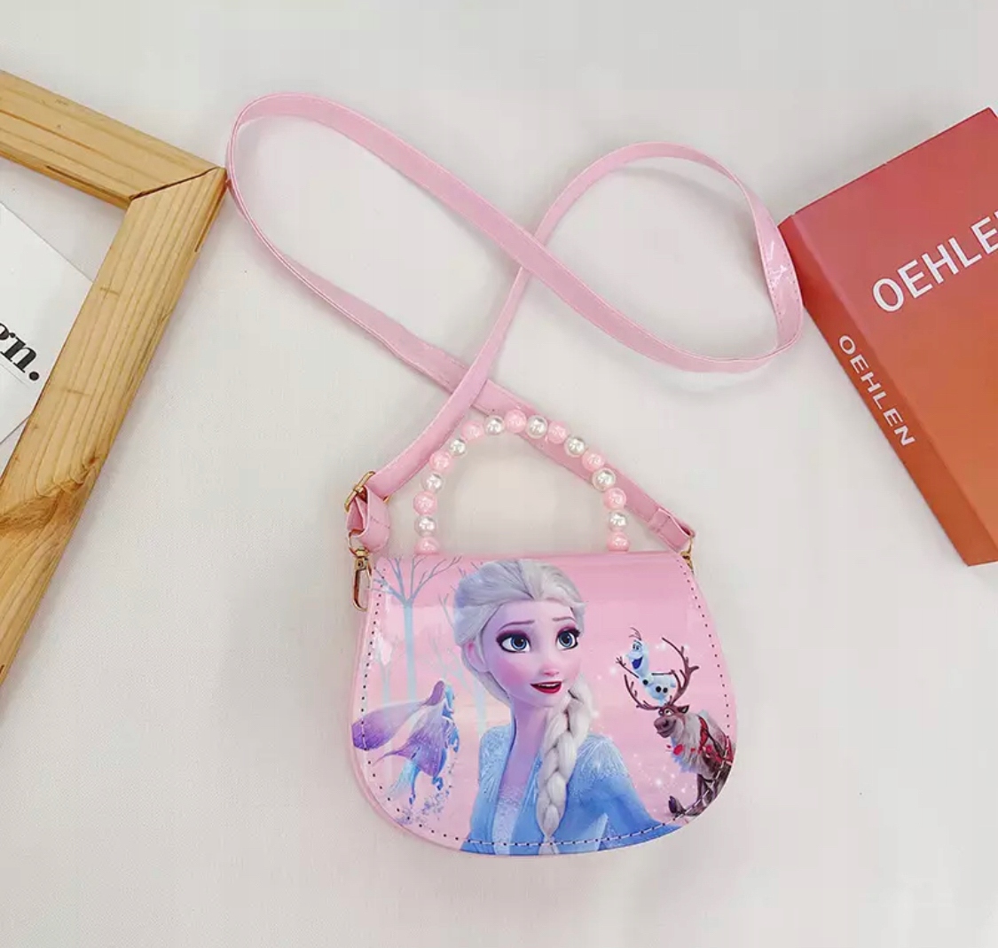 Kraina Lodu 2 Elsa torebka różowa JAKOŚĆ DISNEY! Materiał dominujący inny