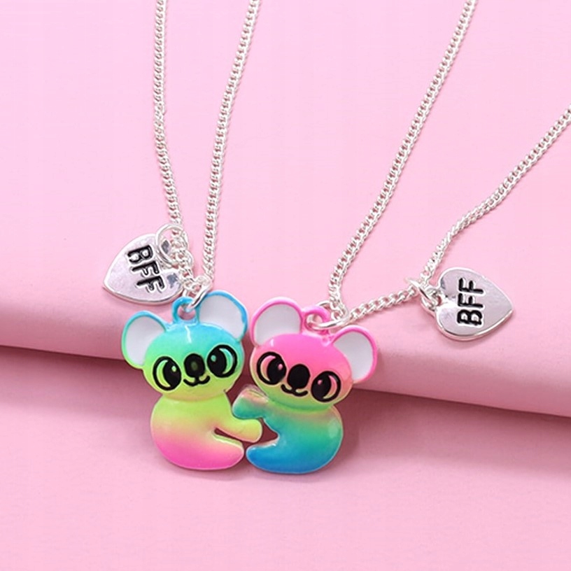 NASZYJNIK PRZYJAŹNI best fiends BFF MISIE komplet Marka Inna marka