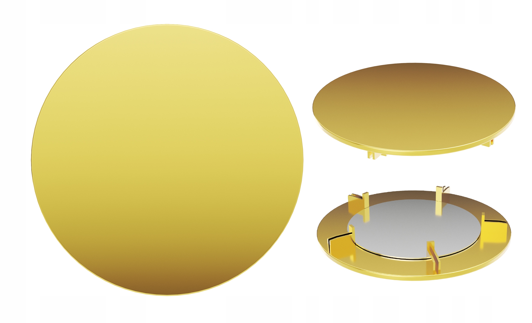 Kryt Zlatá Krytka Na Dřez Odtoku Kulatá Sifonová Zátka