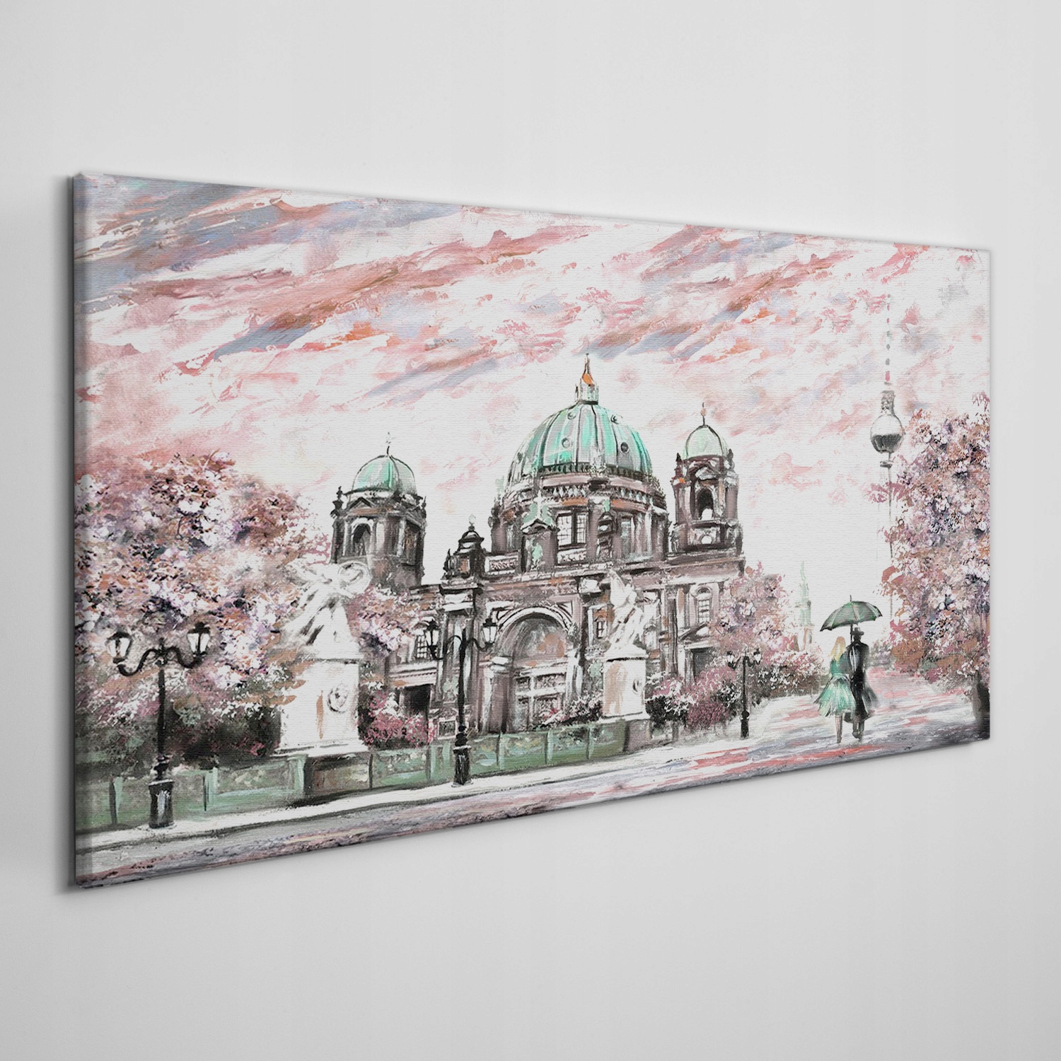 

Obraz ścienny na płótnie Berlin katedra 100x50 cm