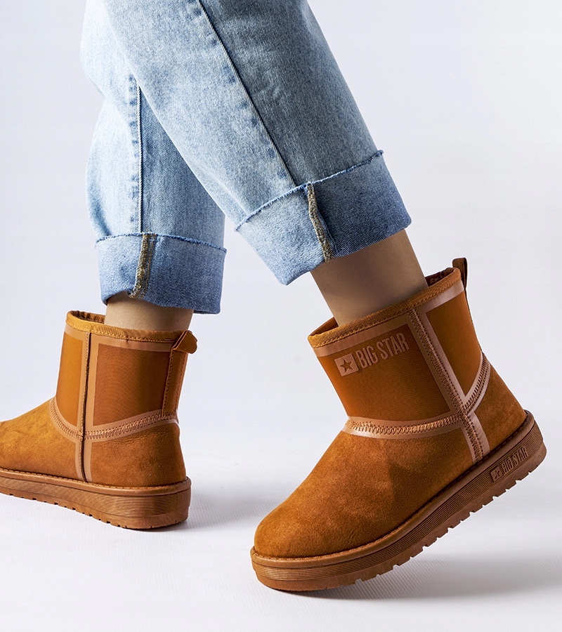 Brązowe śniegowce Big Star KK274612 25625 rozmiar 38 Rozmiar 38