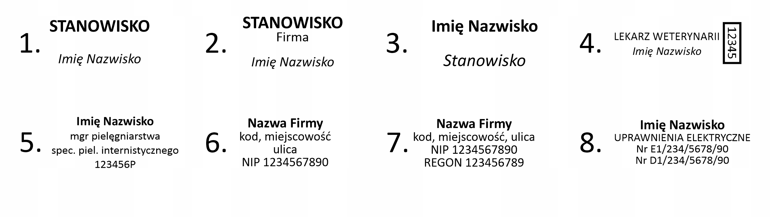 Pieczątka IMIENNA Wagraf B2s do 4 wersów RÓŻOWA Kod producenta WAGRAF2