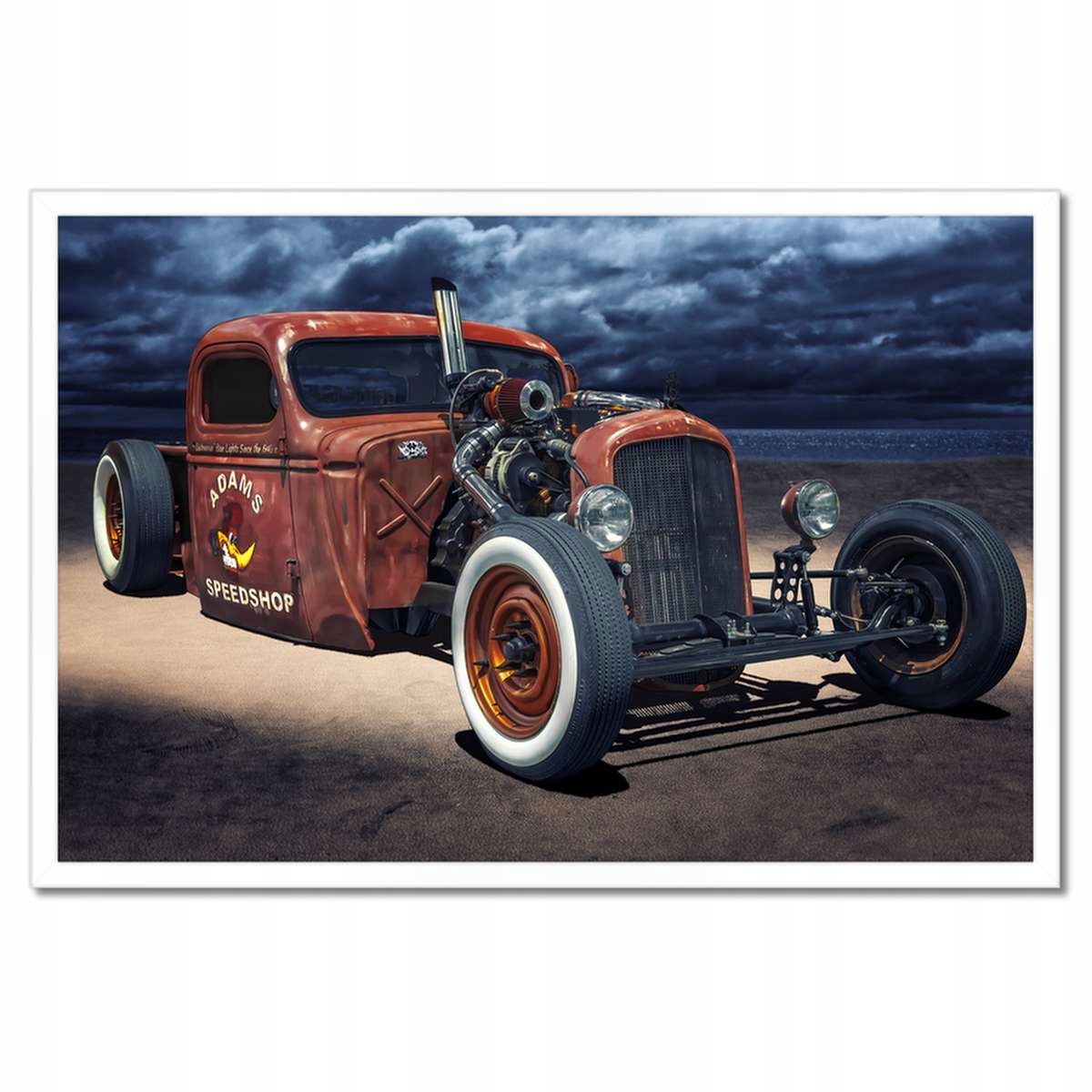 Plakáty v rámu 60x40 Hot Rod přímo ze Spojených států