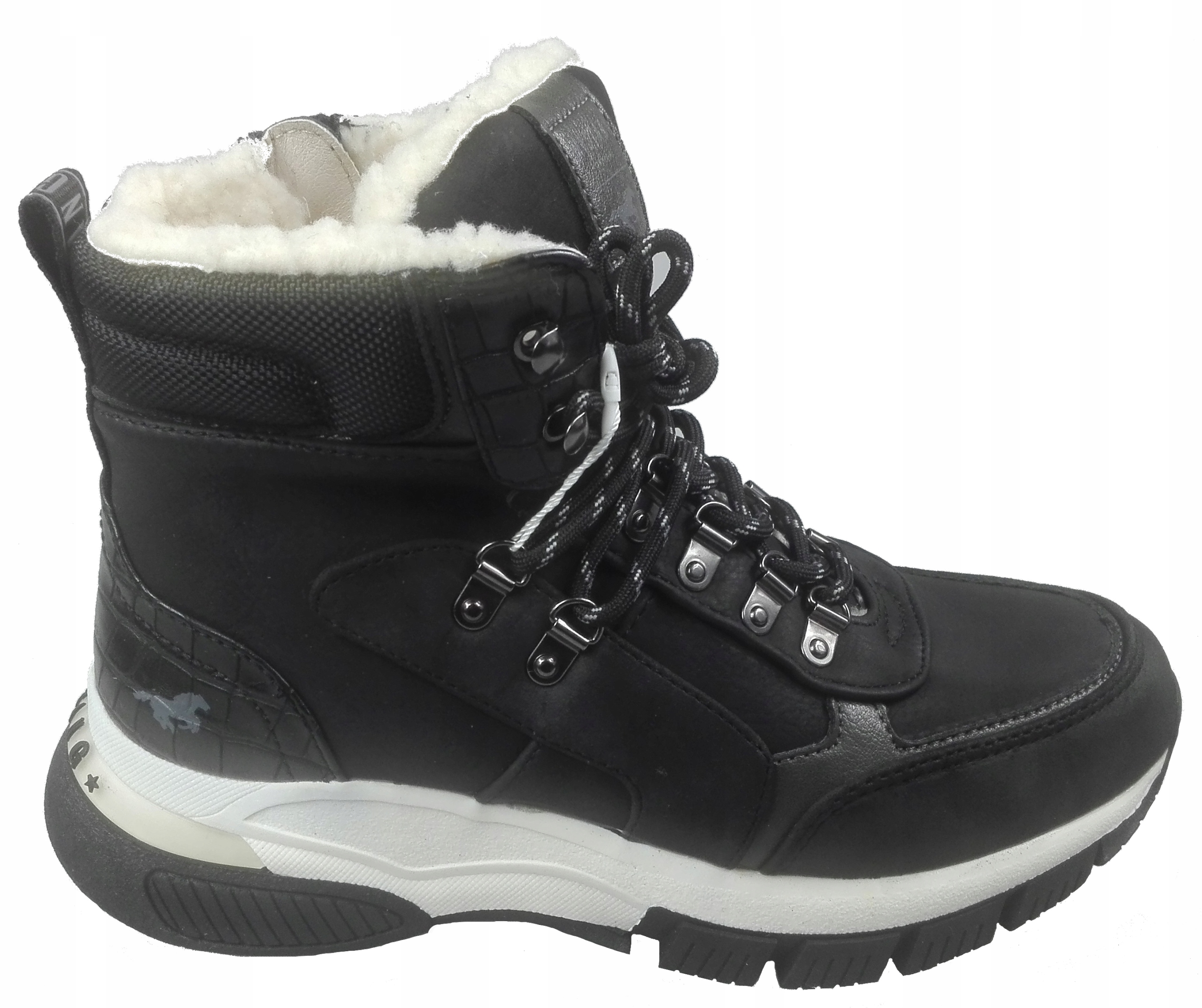 Mustang Boty 1367-602-9 Black r41