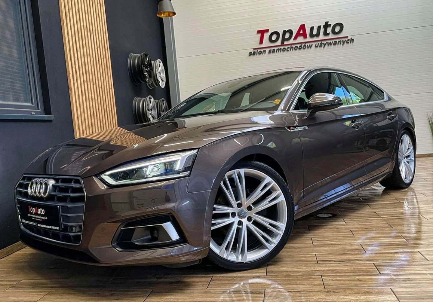 Audi A5 Sportback 2.0 TDI 190KM S-Line VIRTUAL gwarancja ZAREJESTROWANA