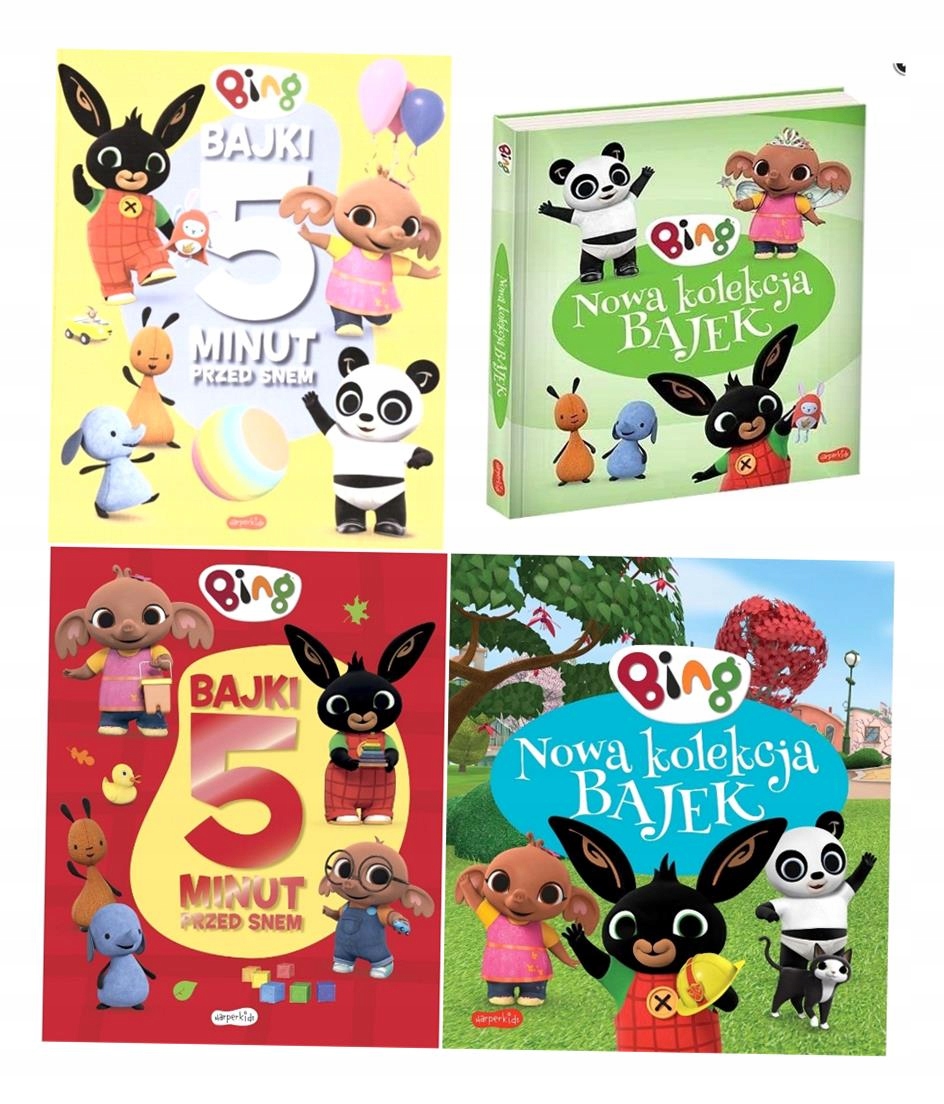 Pakiet Bing Nowa Kolekcja Bajek 1-2 Bajki 5 Minut Przed Snem 1-2-Zdjęcie-0