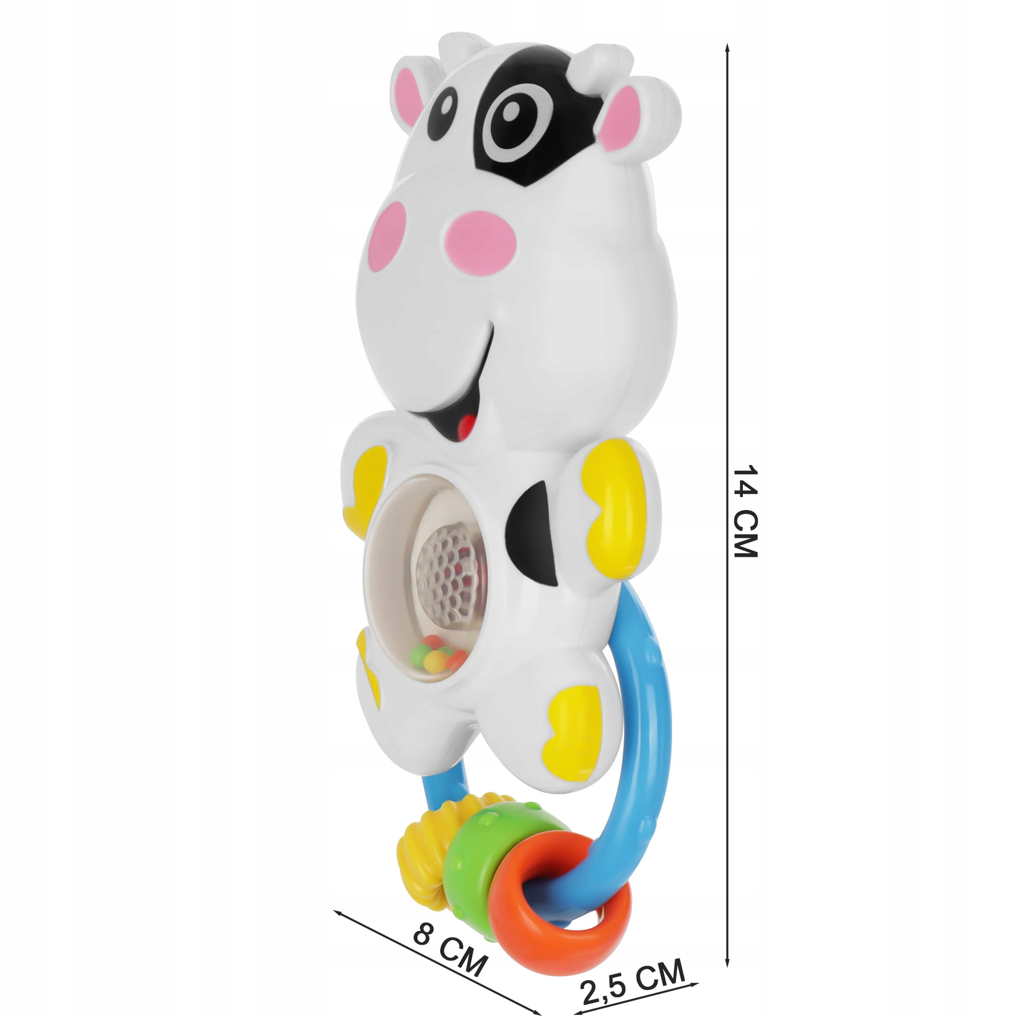 MUZYCZNA GRZECHOTKA INTERAKTYWNA KRÓWKA GRYZAK