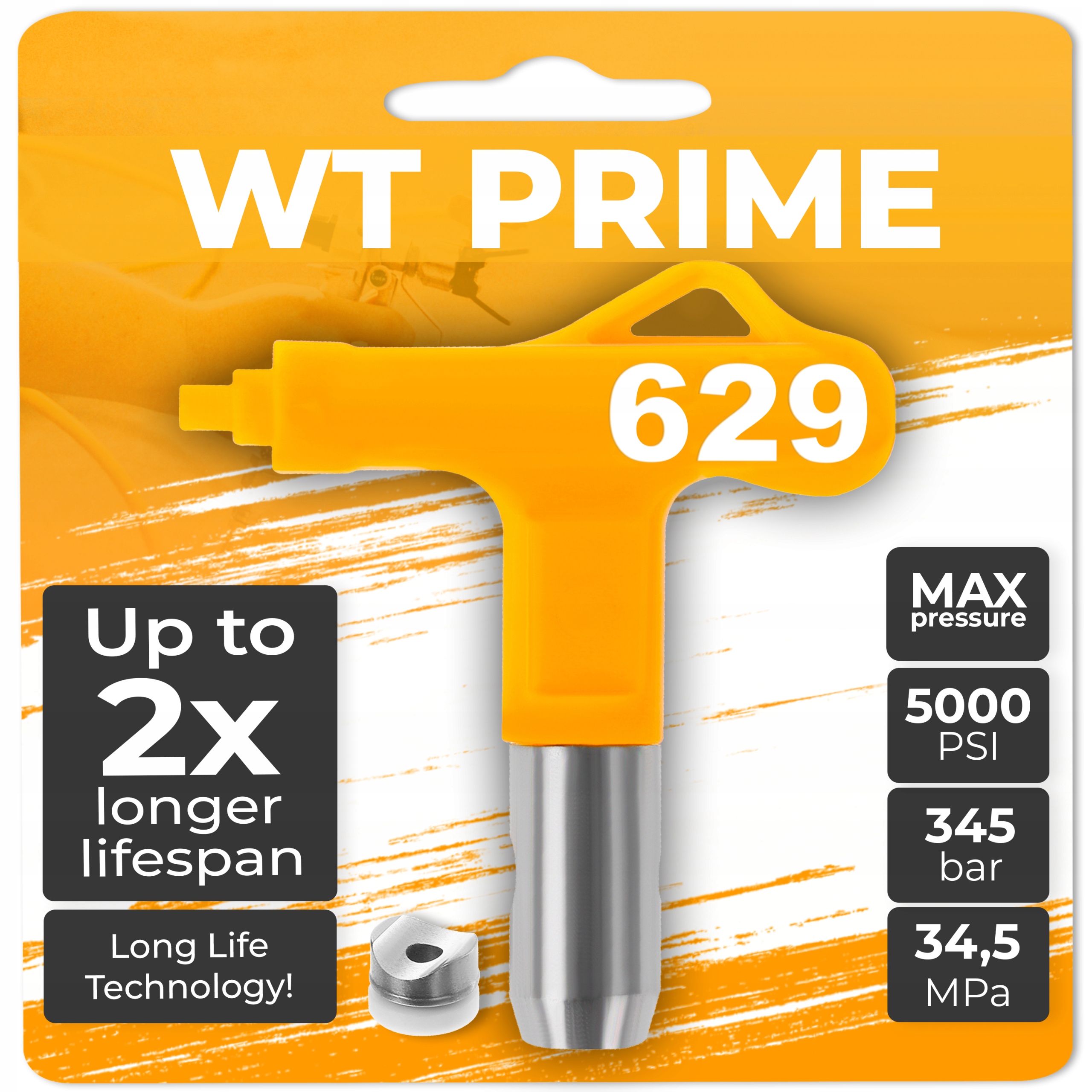 Vysokotlaková tryska Wt Prime 629 Hydrodynamický malířský agregát