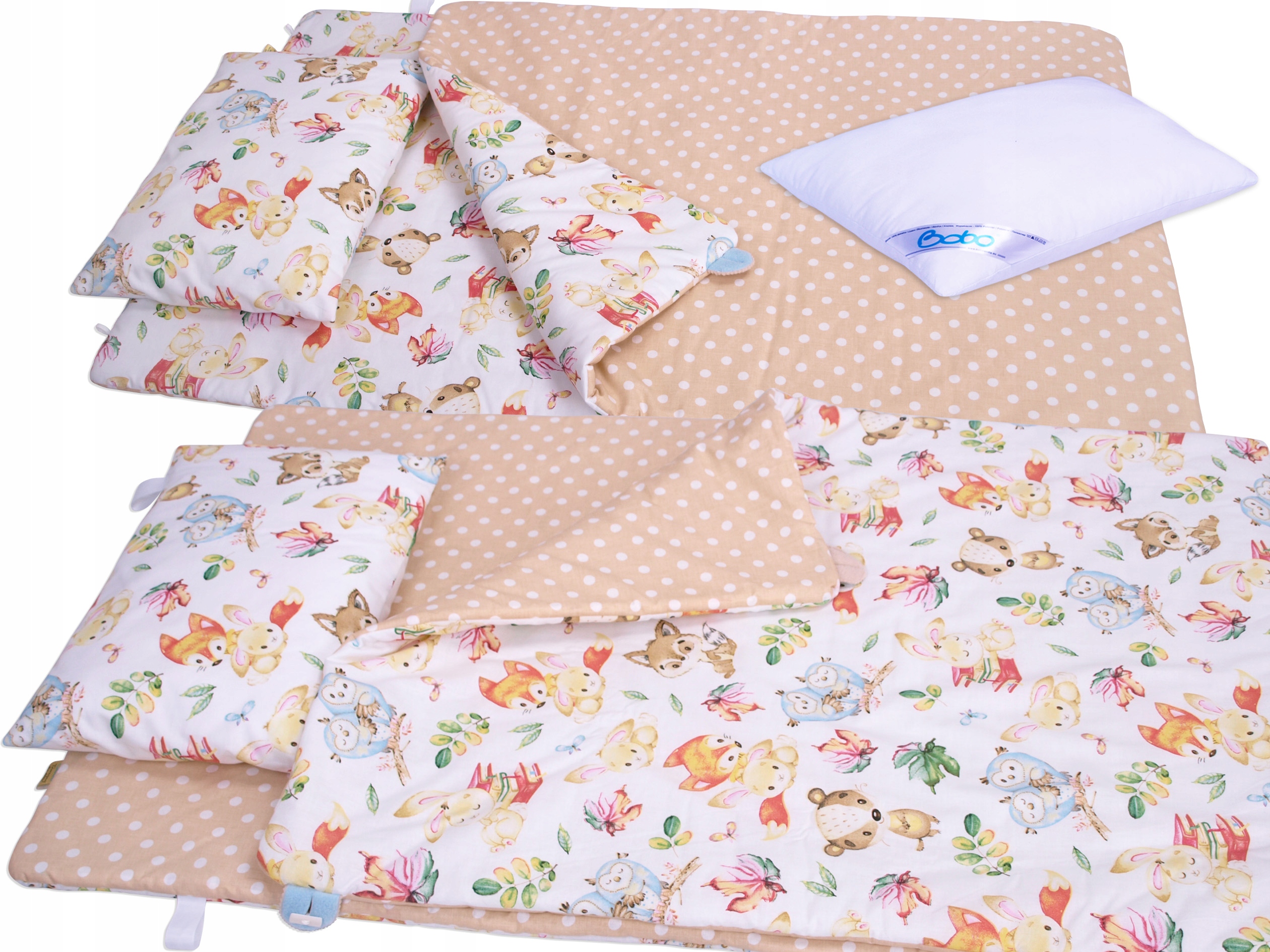 

Pościel przedszkolaka 80x220 cm Baśniowe Zwierzaki