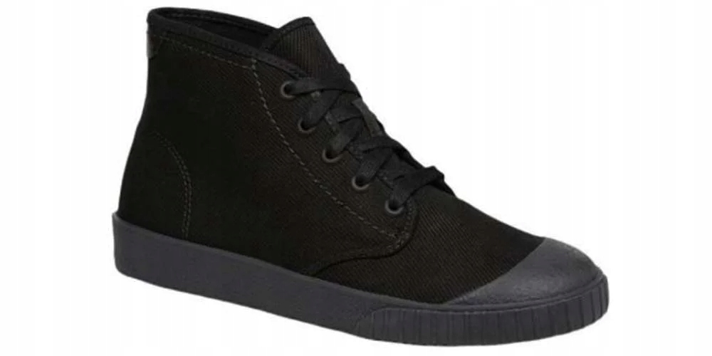 Clarks Pánské vysoké tenisky Cyrus Rise velikost 42 černé textilní