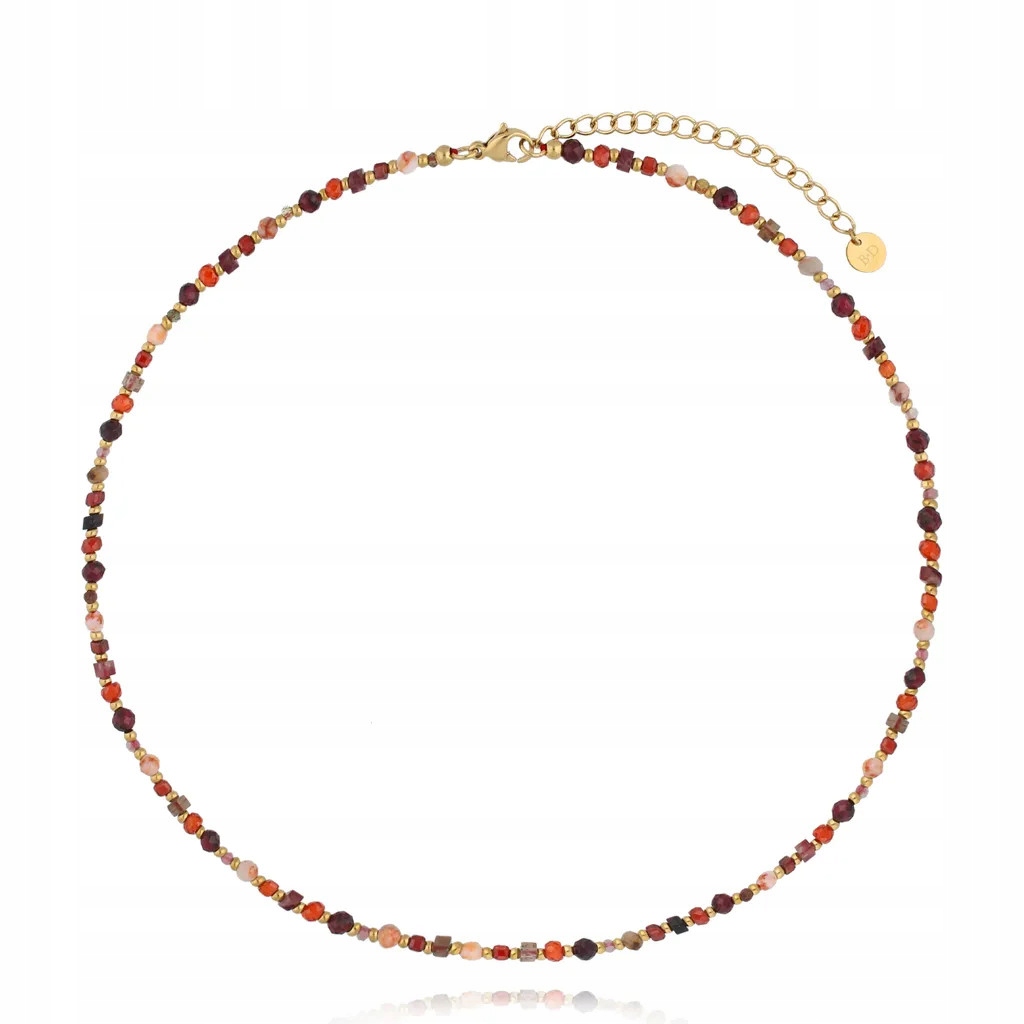 Dámský zlatý náhrdelník By Dziubeka 43 cm