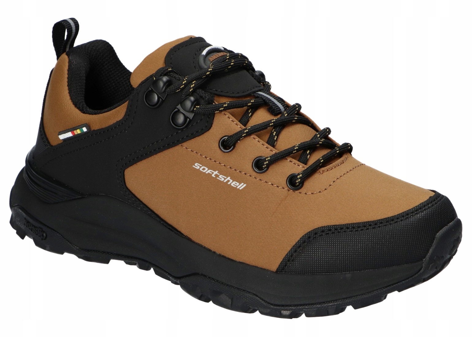 American Club HL222 Originální Trekové Sportovní Boty Softshellové Camel 37