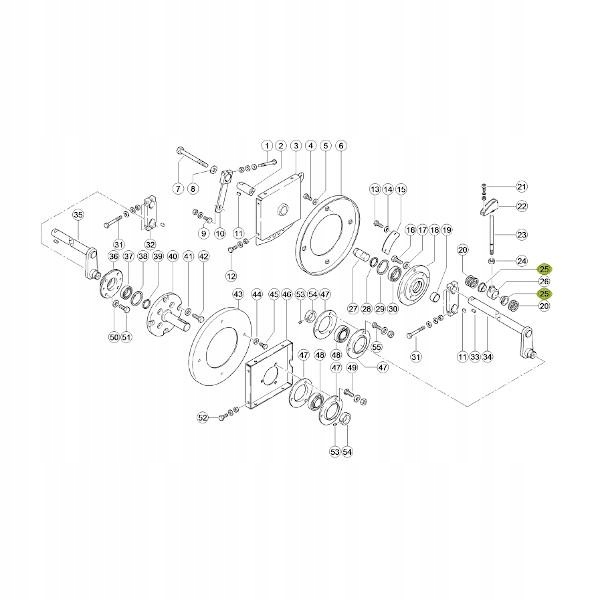 Tulejka teflonowa Claas 008553.0 JAG Producent części JAG