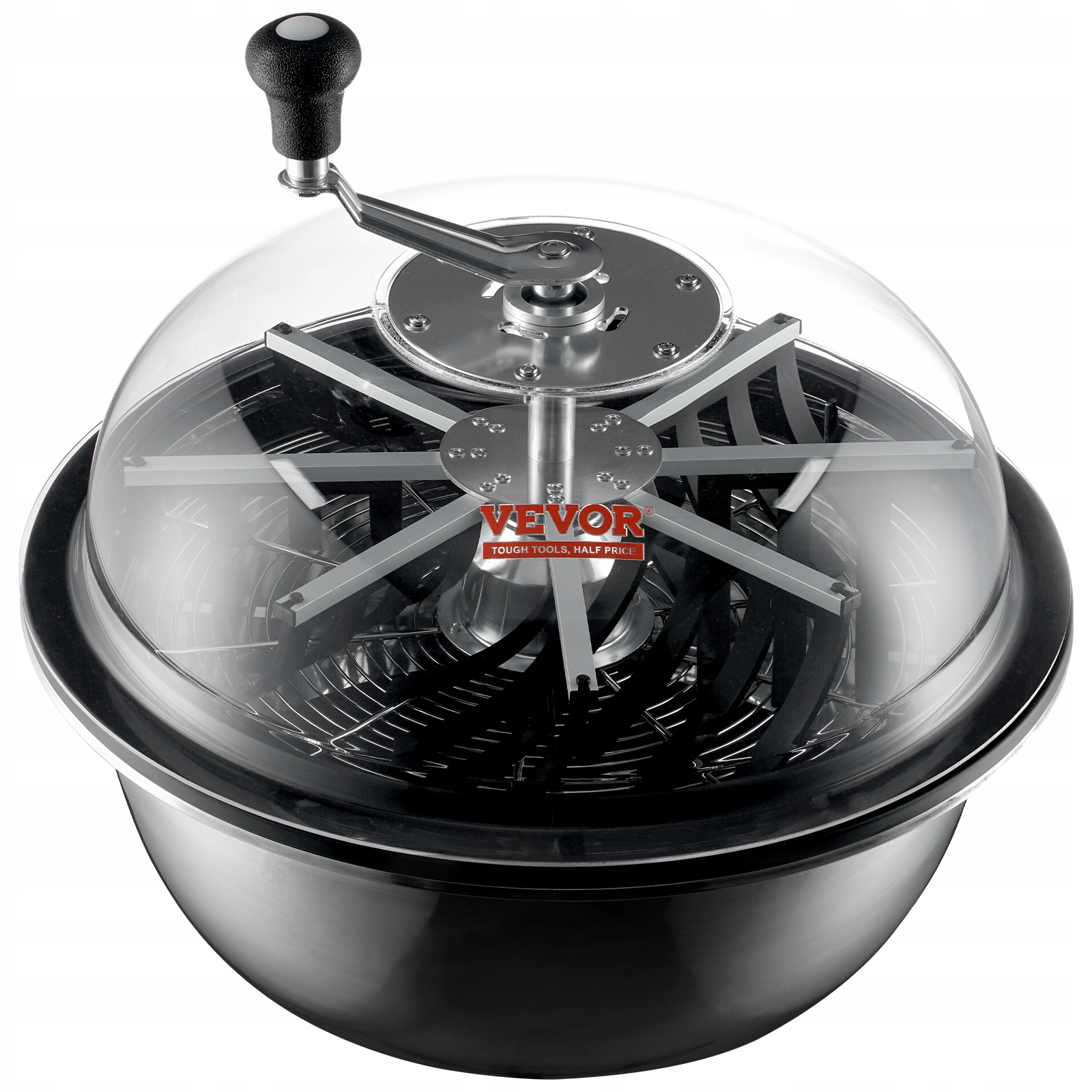 VEVOR Trymer do Liści Ręczna 19" Stal Nierdzewna Marka Vevor