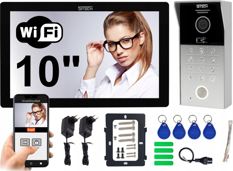 

Wideodomofon Wifi 5TECH 10" Kod pastylki
