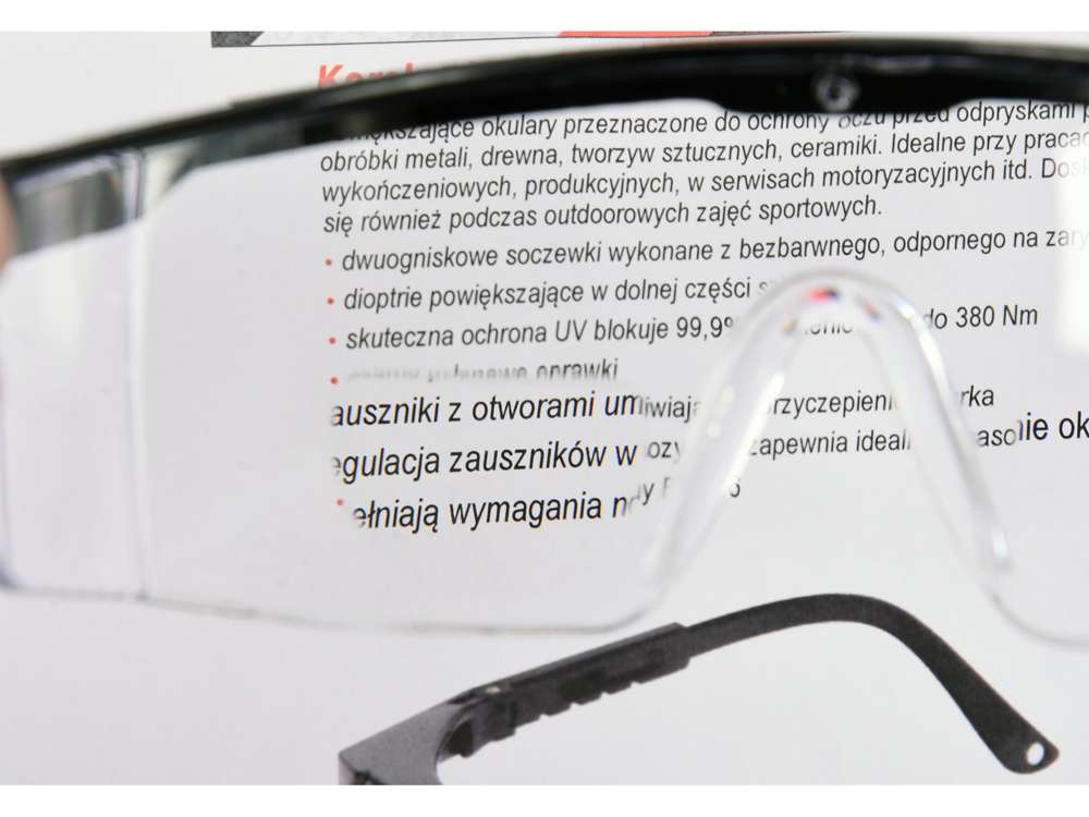 YATO OKULARY OCHRONNE KOREKCYJNE +1.5 GOGLE BHP Model YT-73612