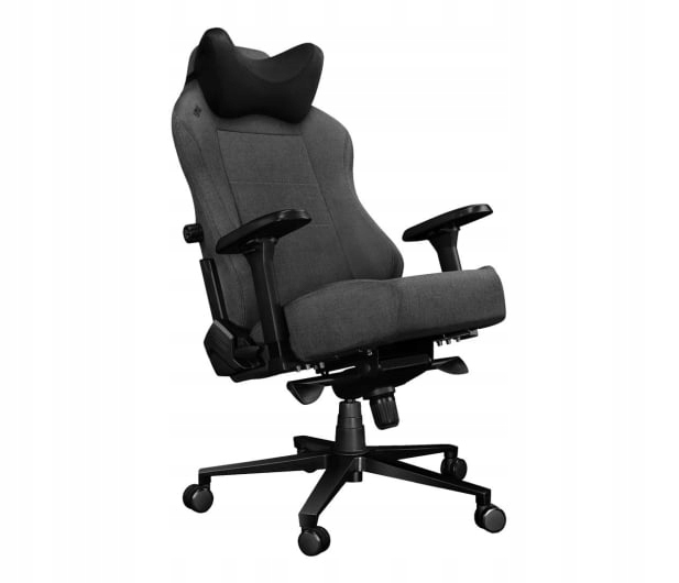 Fotel gamingowy Yumisu 2054 (Ciemnoszaro Czarny) Tkanina