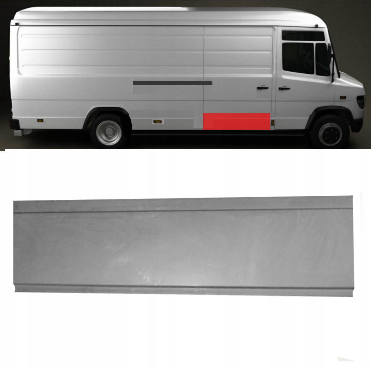 Posuvné Dveře S Potahem Mercedes Vario W670 95-