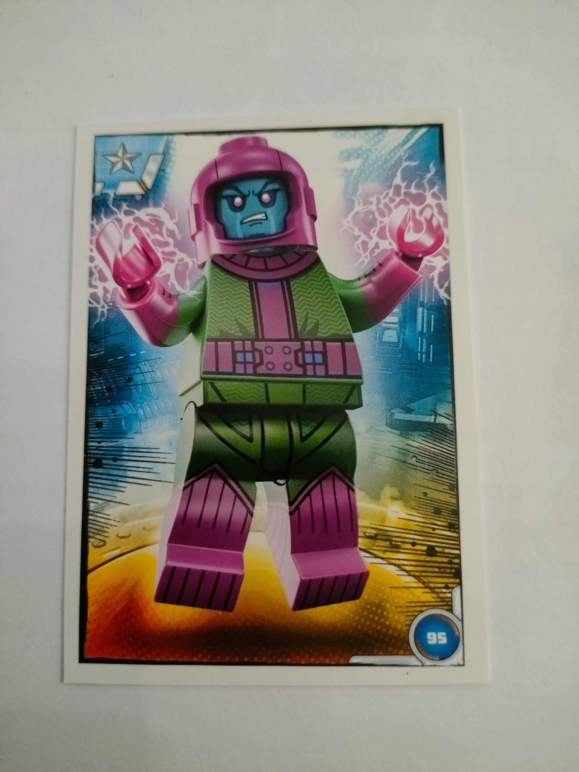 Karta Lego Avengers Seria 1 Numer 095