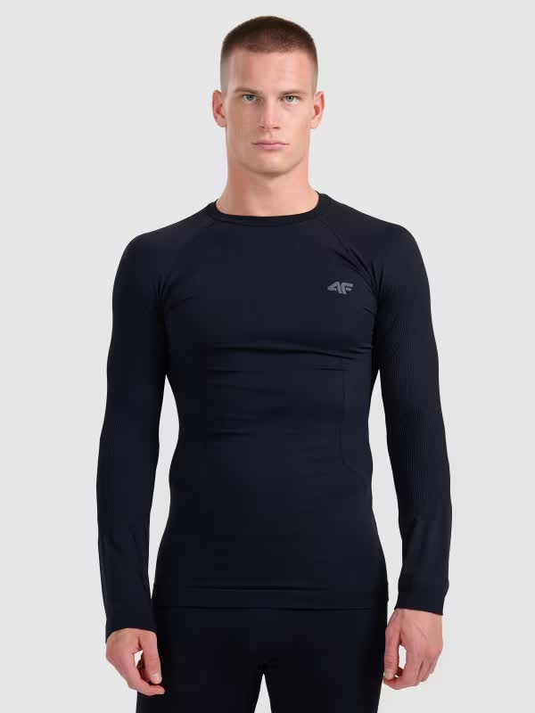 Termoaktivní Spodní Prádlo 4F Pánské Termoaktivní Tričko S Bezešvou Horní Částí