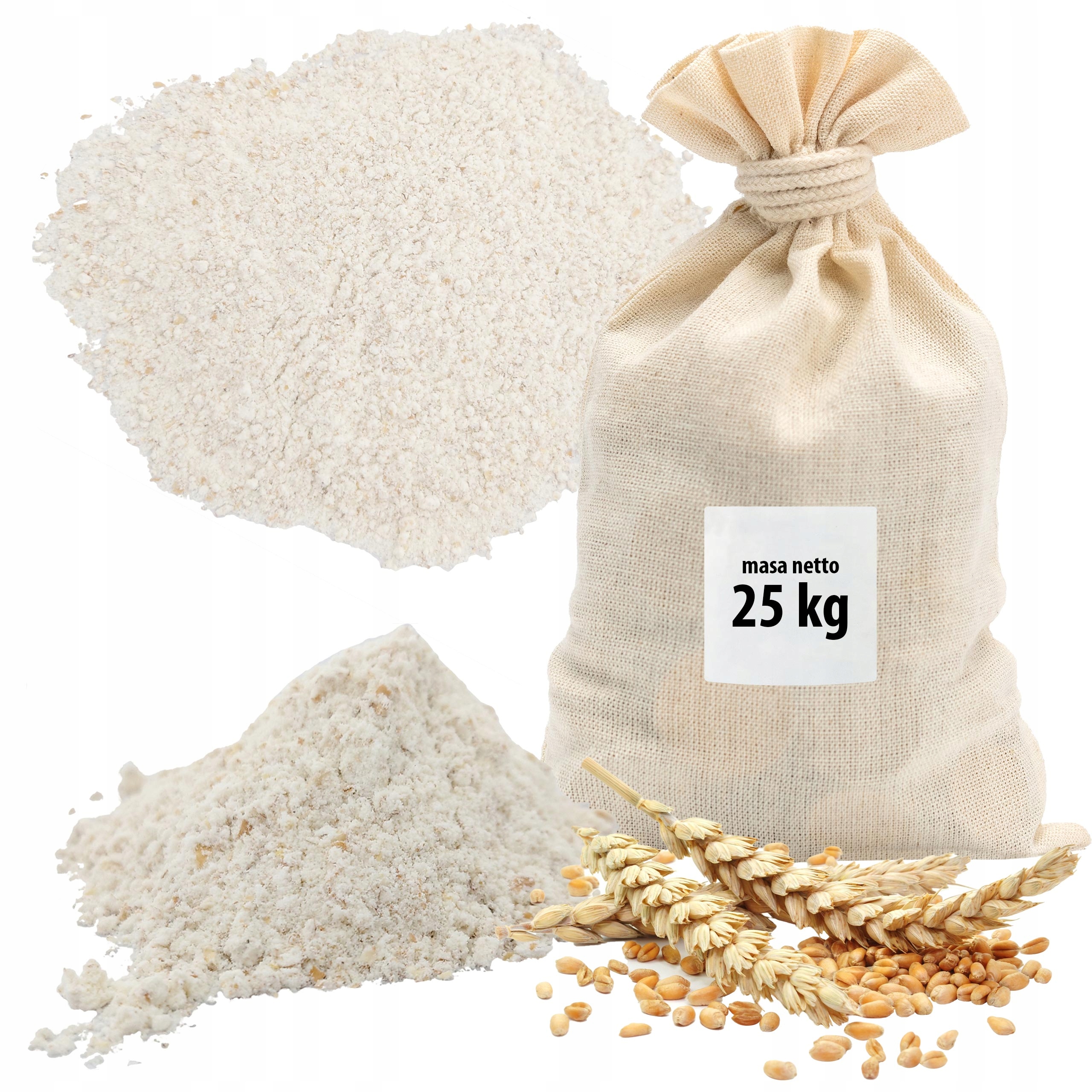 Levně Špaldová Mouka Typ 2000 25KG Sáček Velkoobchod