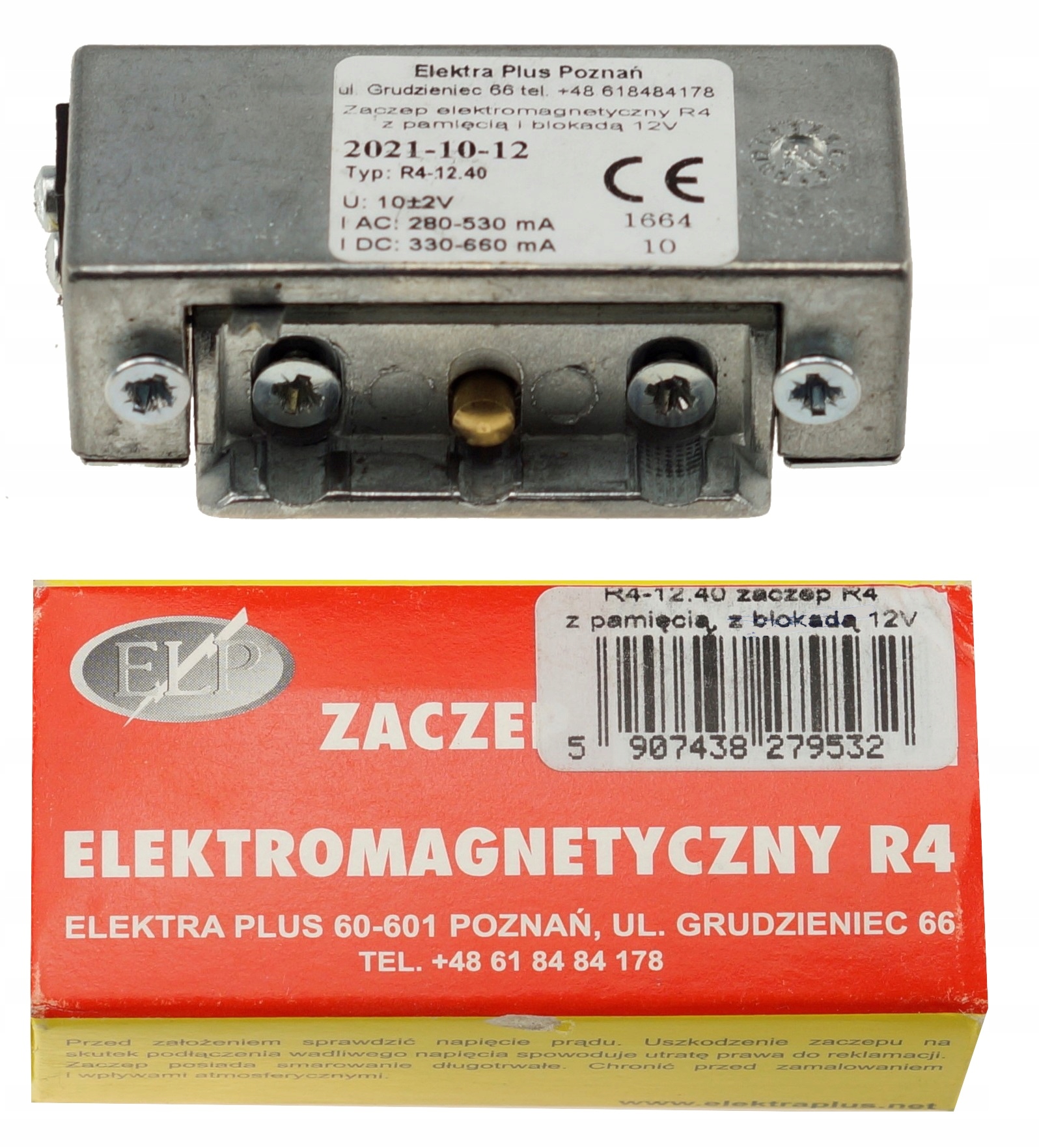 

Elektrozaczep R4 Z Pamięcią I Z Blokadą Elektra Pl