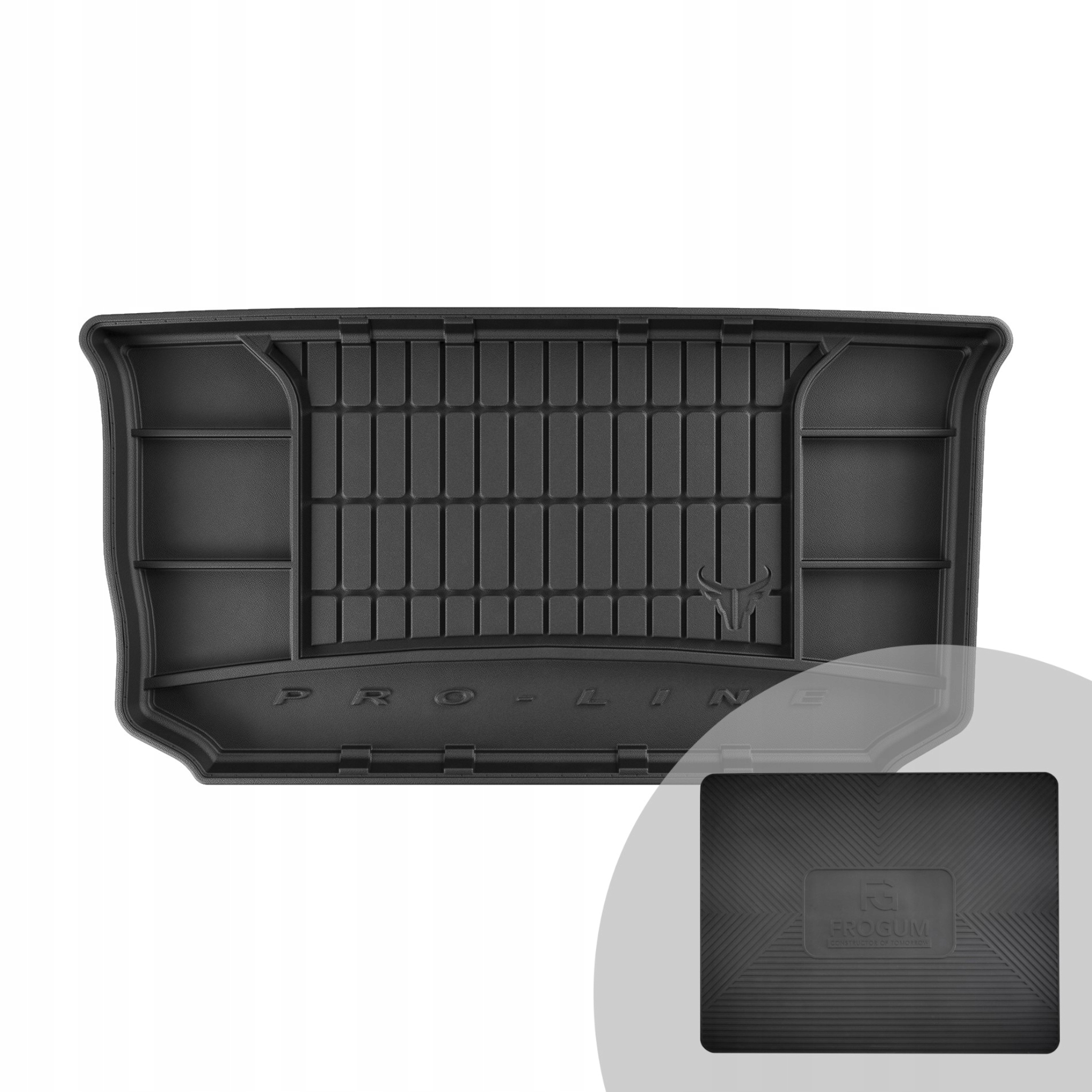 Frogum Gumová rohož do kufru 3D pro Renault Twingo III, Smart Forfour II