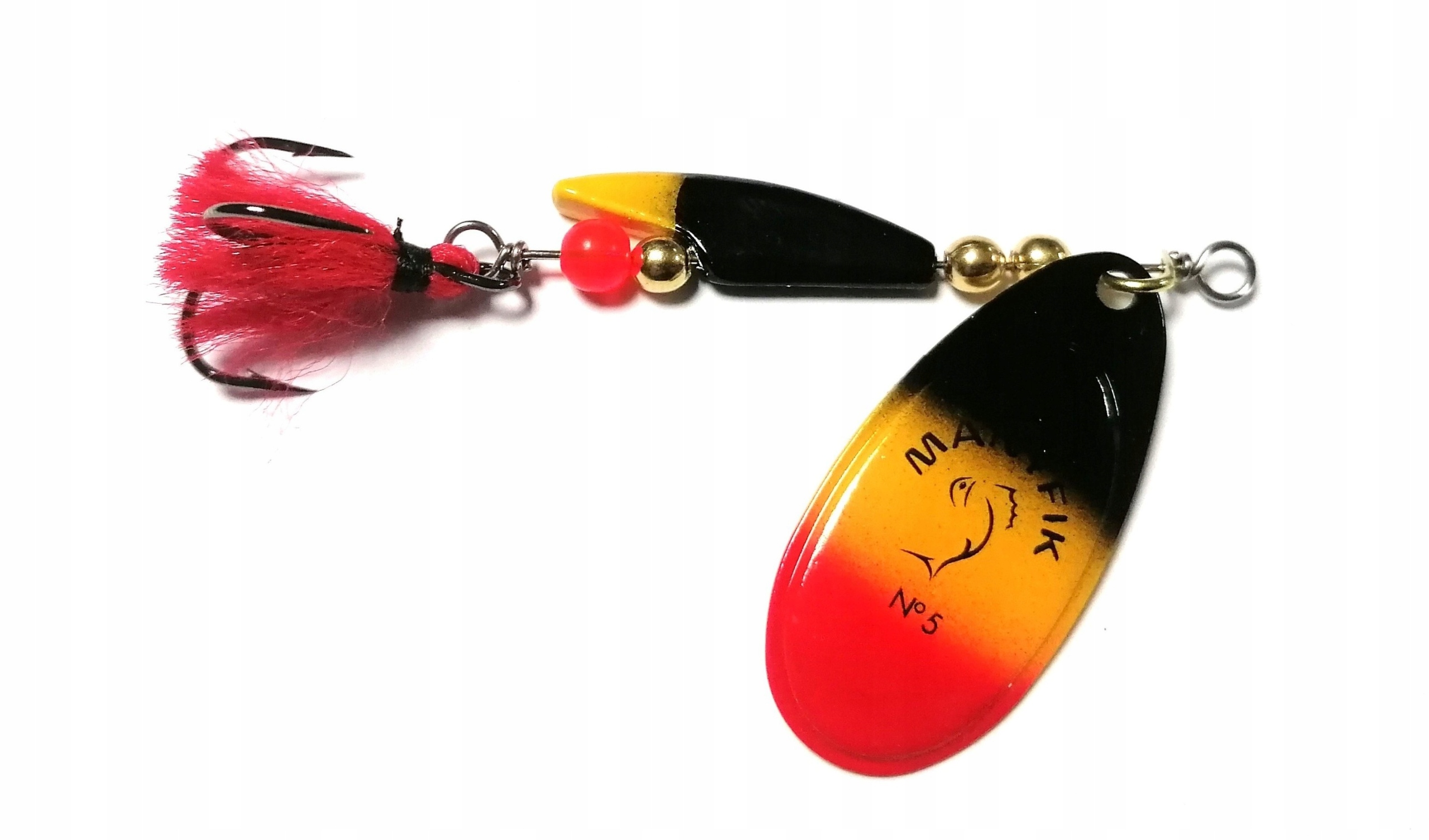 obrotówka z chwostem Manyfik 5 Mobby F 12,5g FK06H