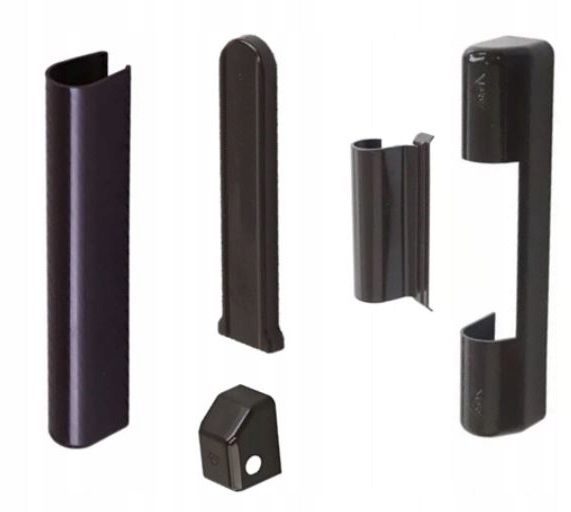 ROTO OSŁONKI NA ZAWIASY okien PLASTIKOWYCH brązowe