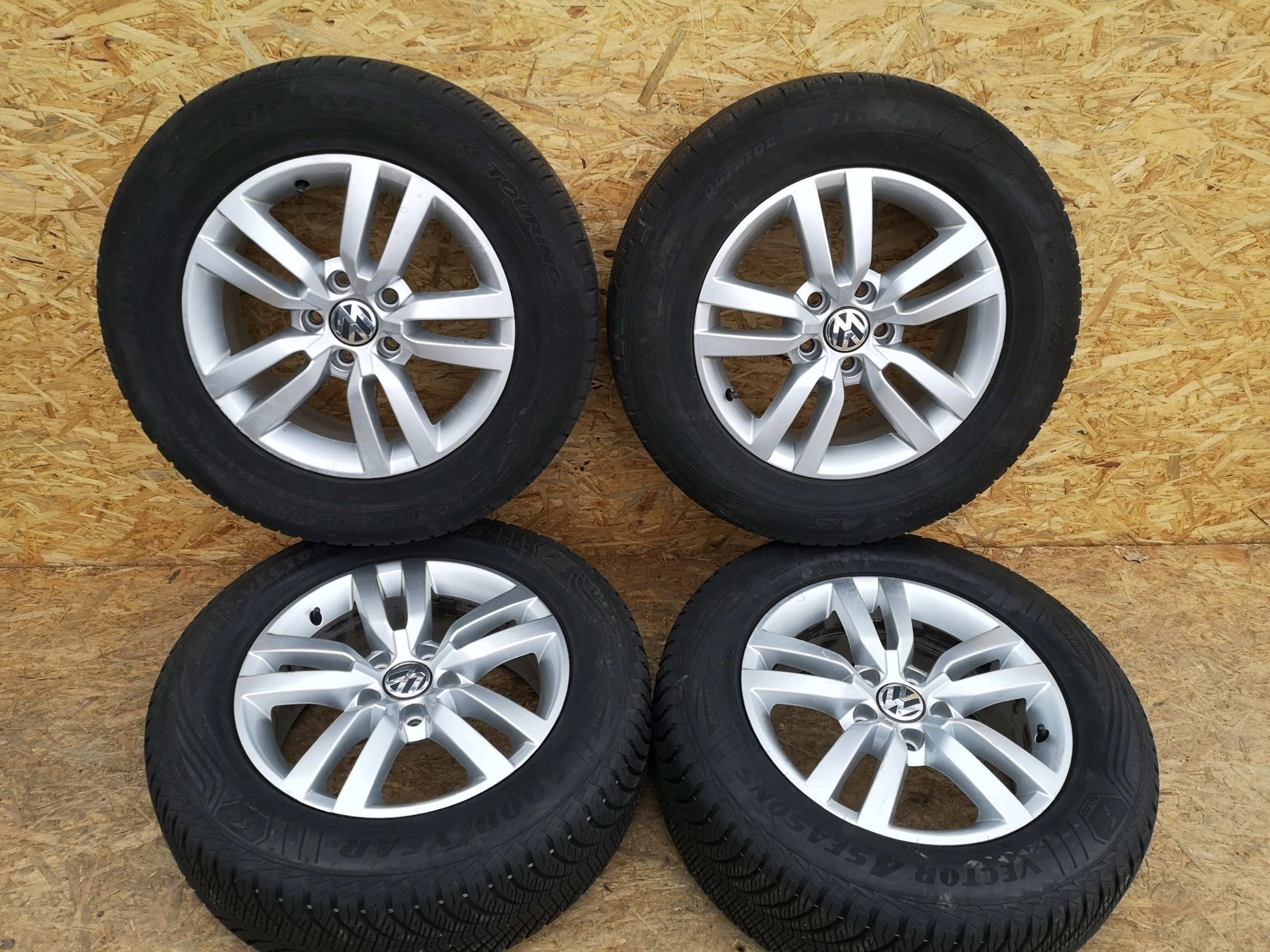 TIGUAN 5N ALU FELGI OPONY 215/65/16 KOŁA 16"