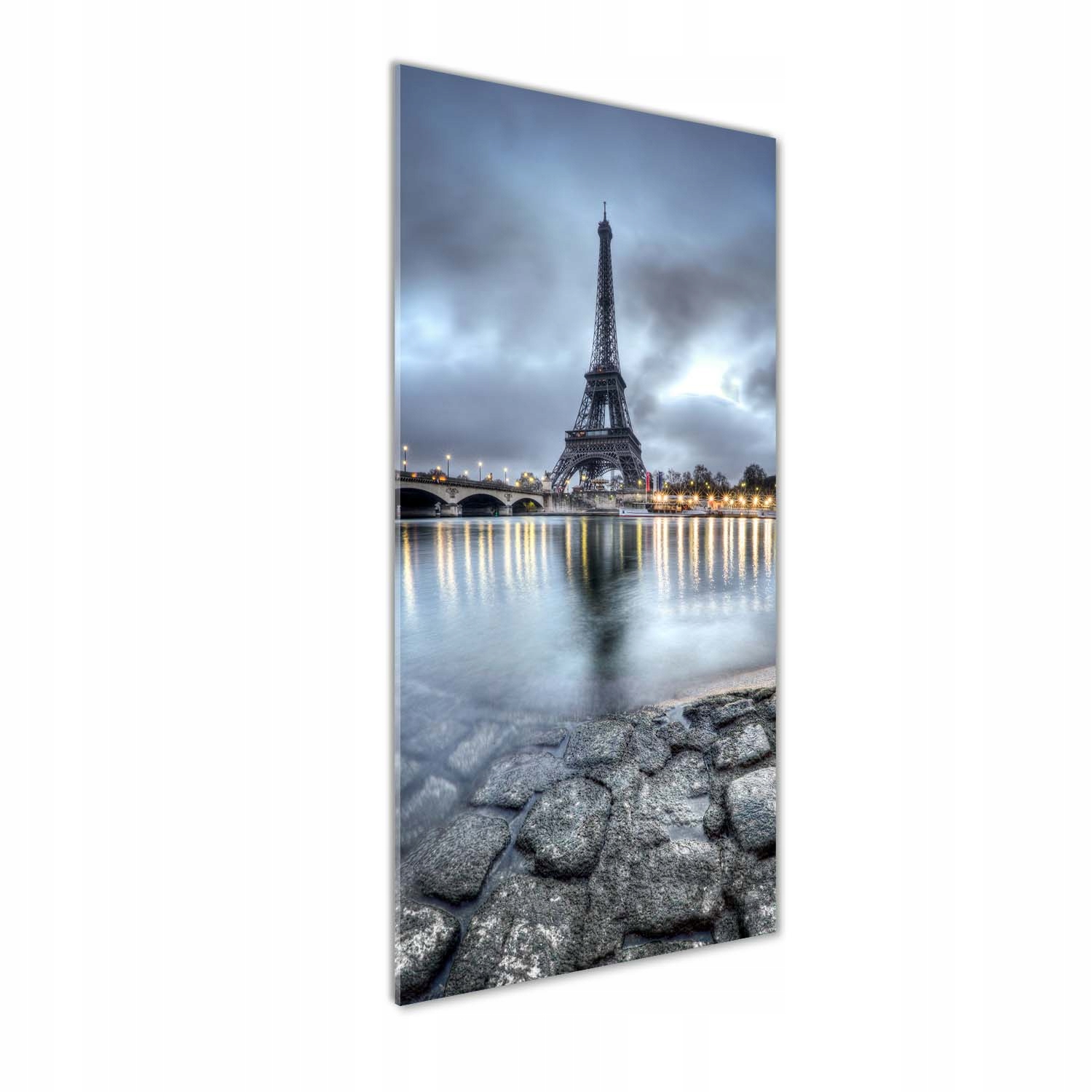 

Foto obraz na szkle Wieża Eiffla Paryż 50x125 cm