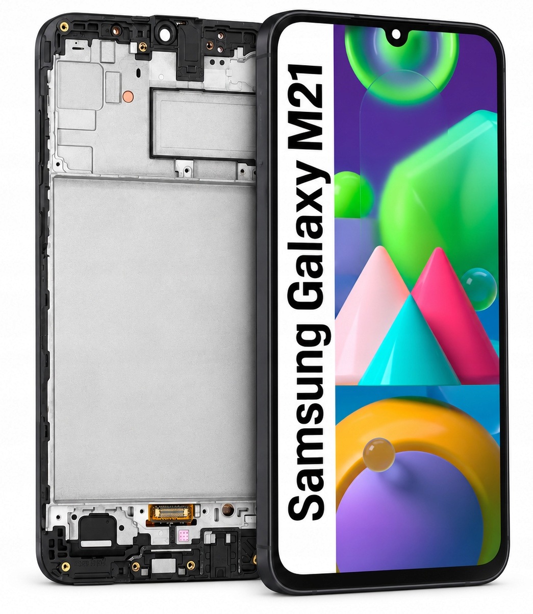 Displej Pro Samsung Galaxy M21 M215 Oled Displej Rámeček