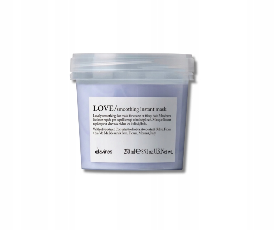 Davines Love Expresně vyhlazující maska na vlasy 250 ml stop krepatění