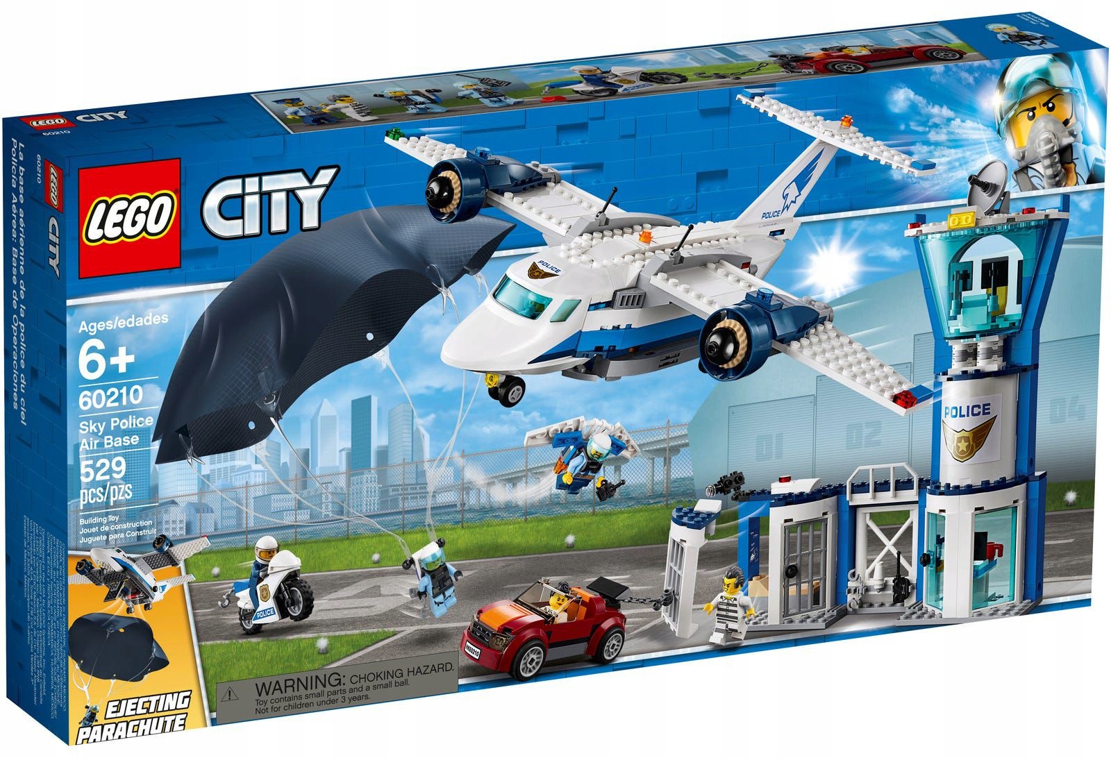 Lego City 60210 Základna letecké policie Nové