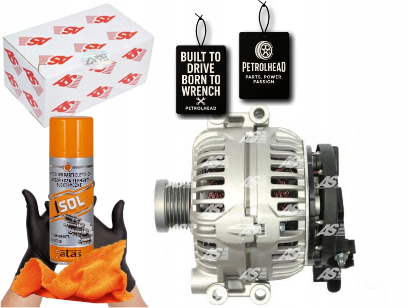 Alternátor Porsche 911 3.6 03-05 As-pl #Petrolhead Pro+ Kit4