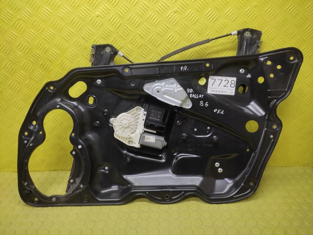 VW PASSAT B6 sedan window regulator right front