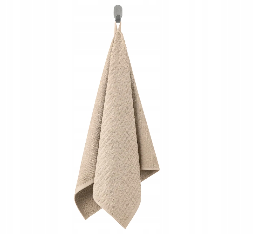 

Ikea Vagsjon Ręcznik do rąk jasnobeżowy 50x100 cm
