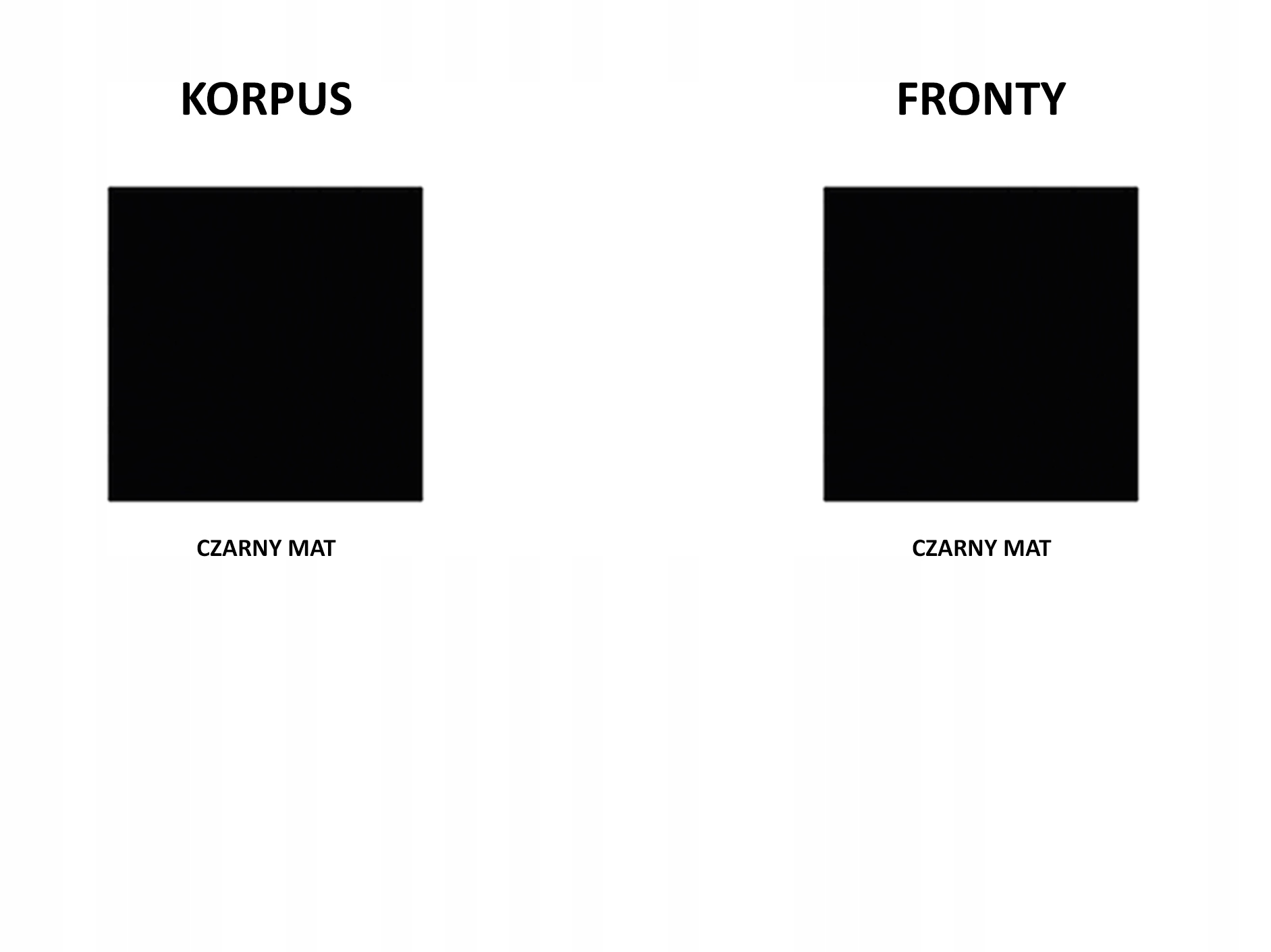 SZAFKA RTV WISZĄCA 180 CM CZARNY MAT Marka OK-Meble