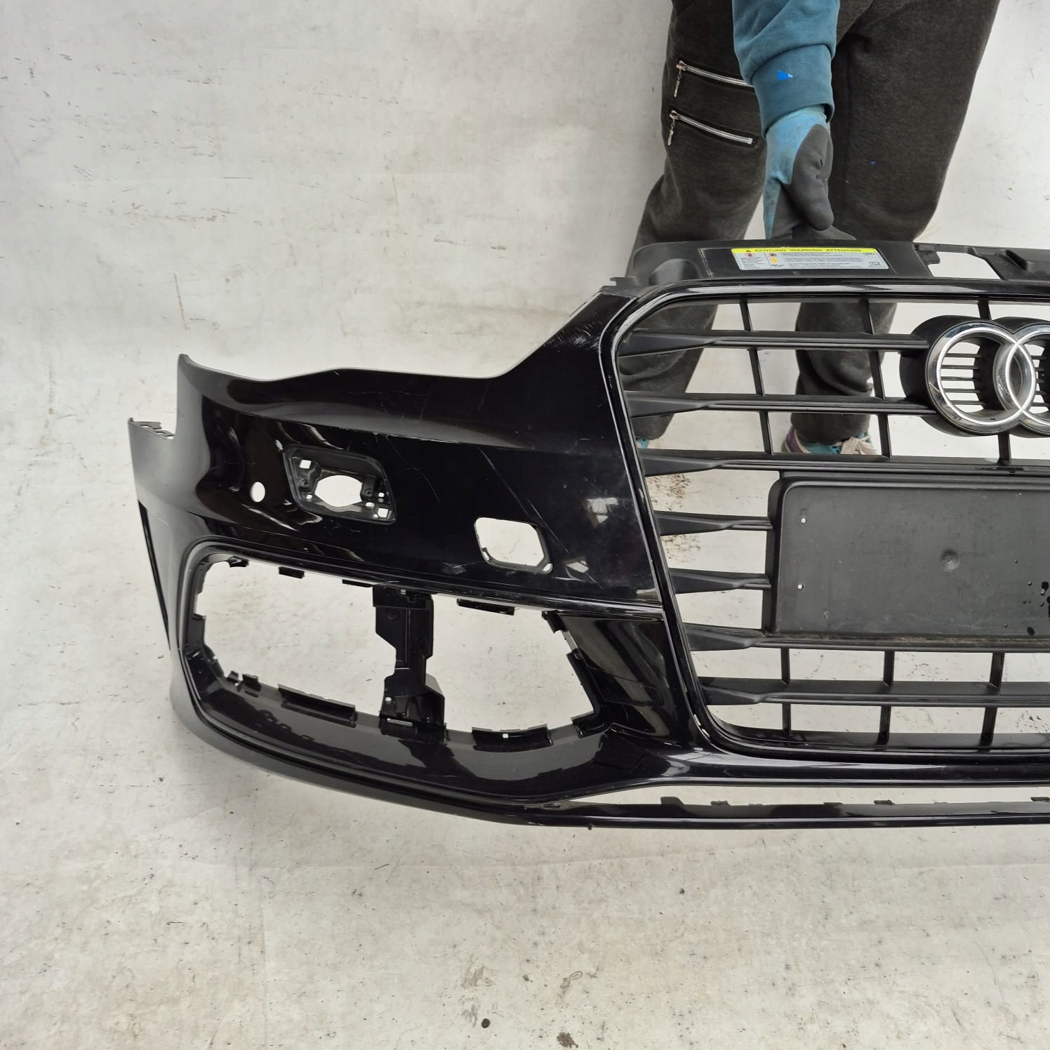 AUDI A3 8V 8V3 S-LINE bumper front front SPR 4XPDC 8V380743F