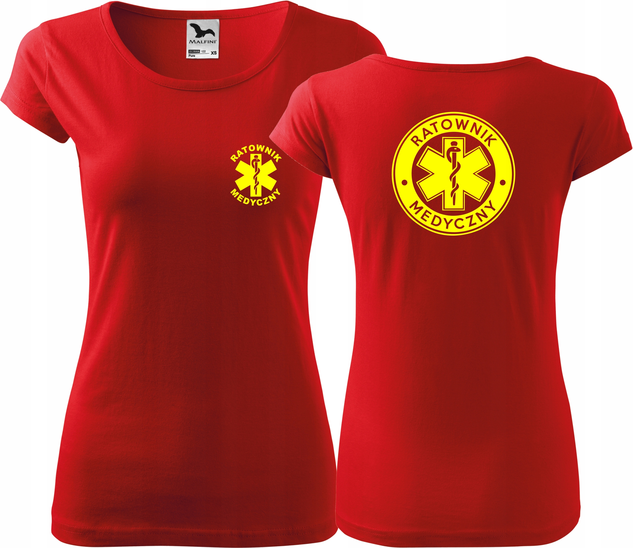 

Damska koszulka medyczna Pure Ratownik Medyczny