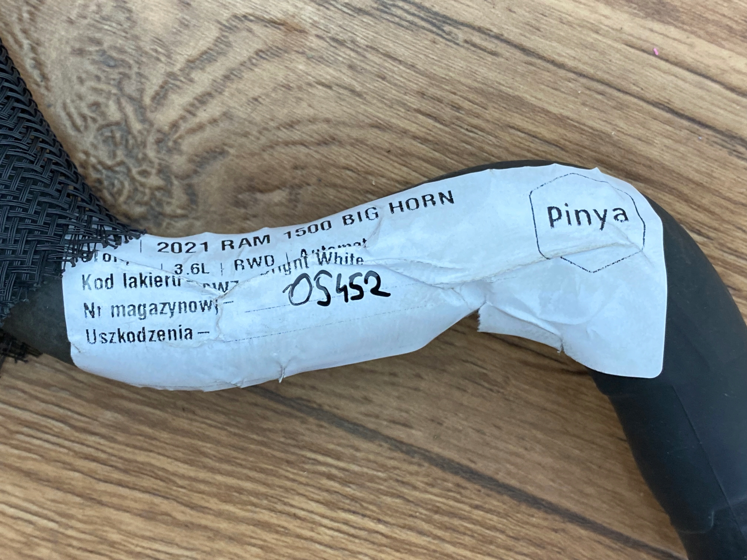 prijenos cijev vode Ram 1500 2019+ USA