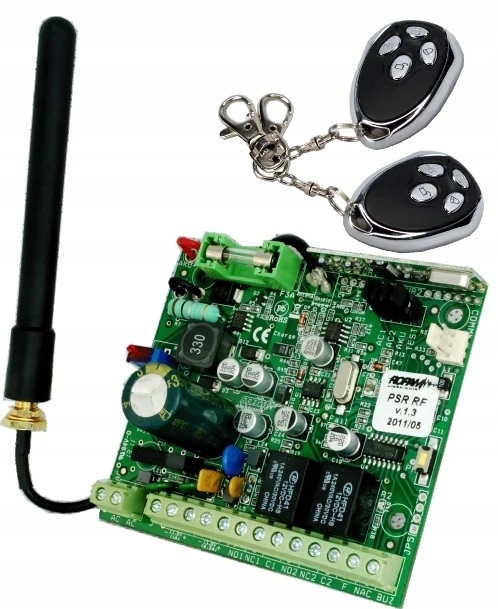 Moduł zasilacza buforowego i dwukanałowy sterownik radiowy PSR-RF Ropam