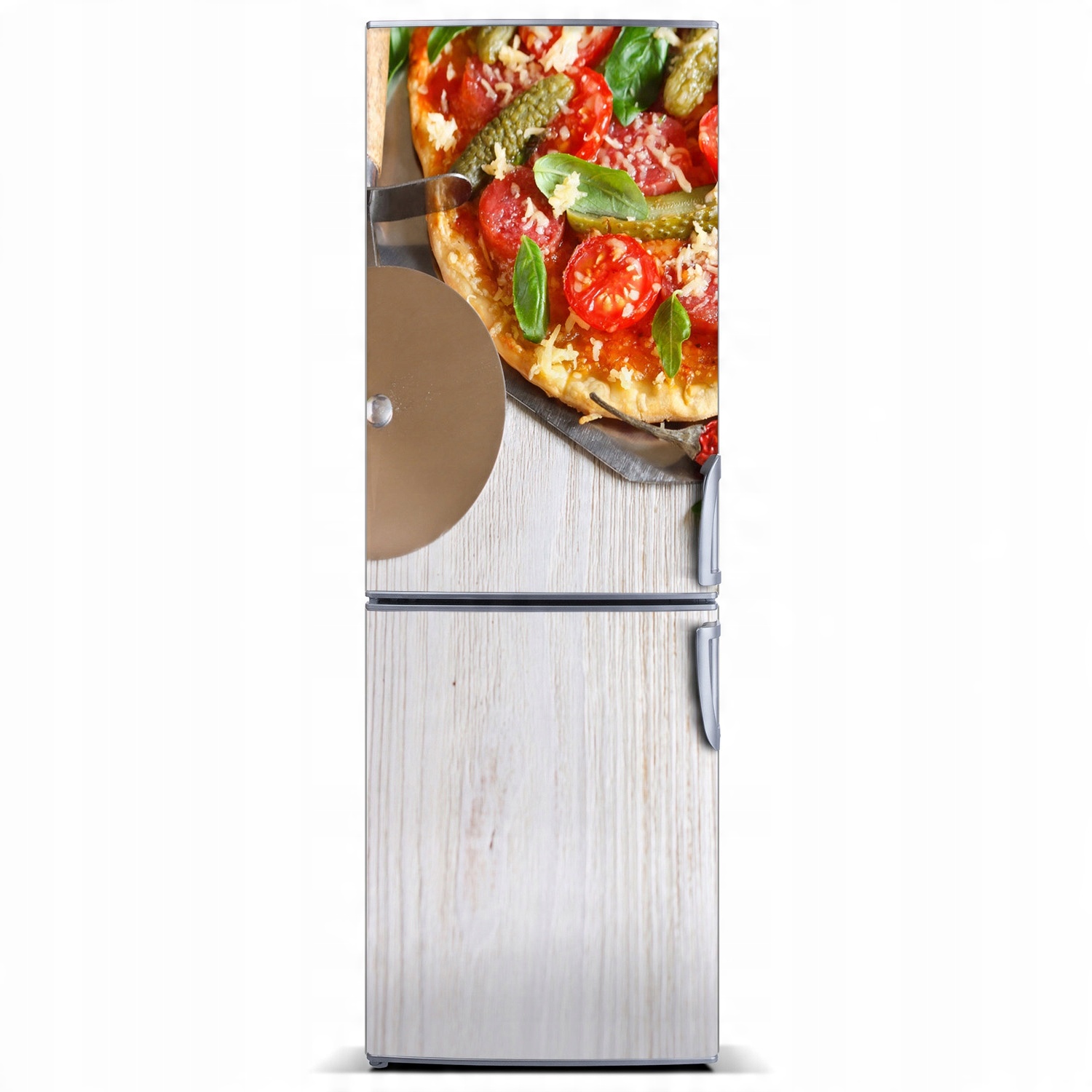 

Naklejka na lodówkę do domu Magnes Pizza 60x180