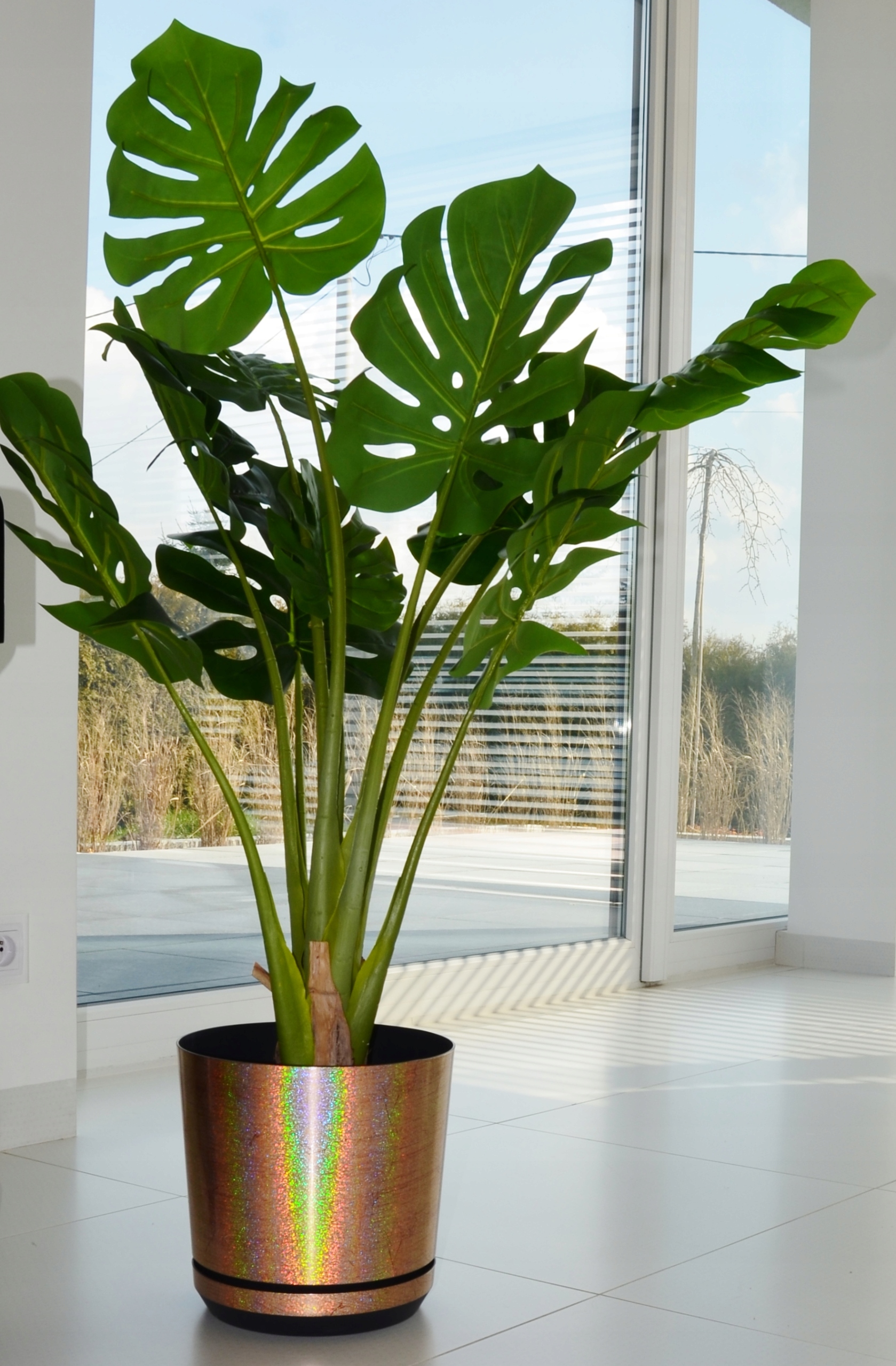 

Doniczka Dekor śr. 26 cm kolor słoneczne promienie