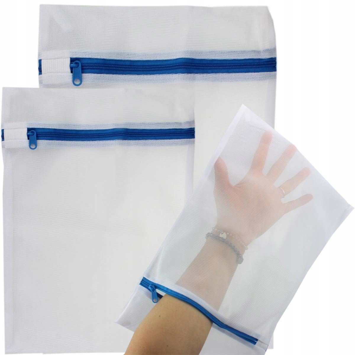 

Siatka Worek Do Prania Bielizny Z Zamkiem 2szt