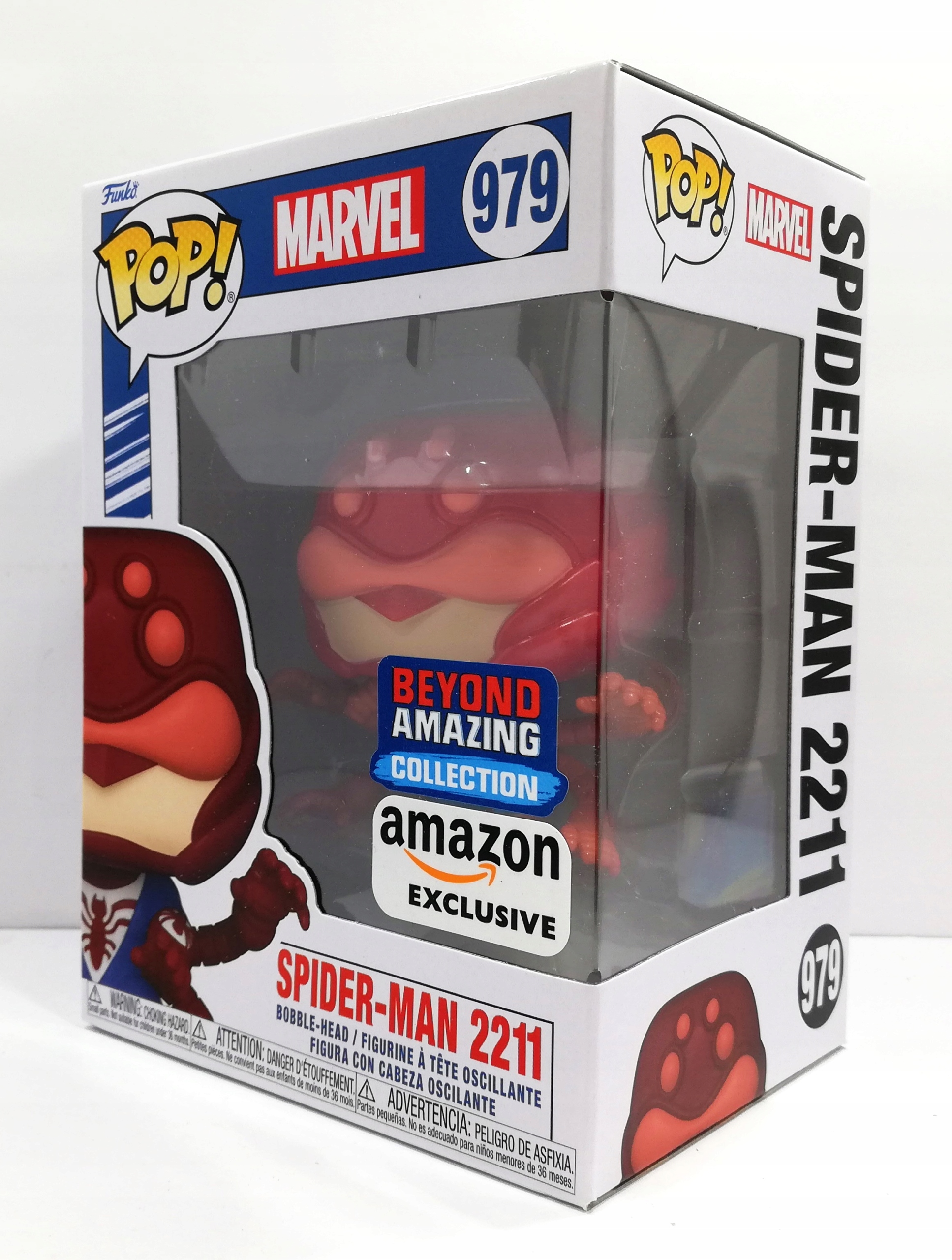 Funko Pop Spider-Man 2211 979 Marvel (exkluzivně Pro Amazon)